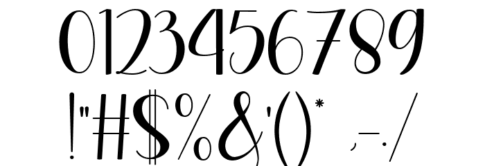 Dreamloves Font OTHER CHARS