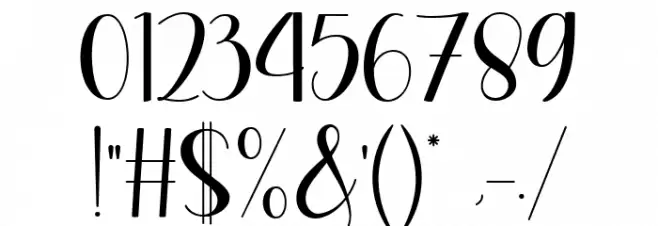 Dreamloves Font OTHER CHARS