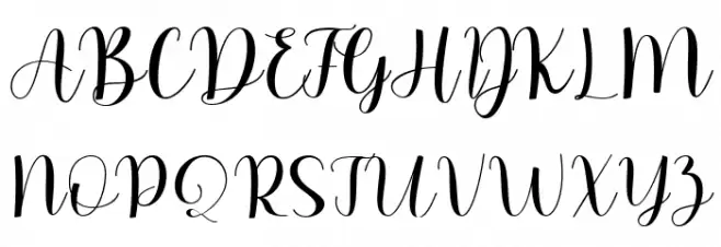 Dreamloves Schriftart Groß