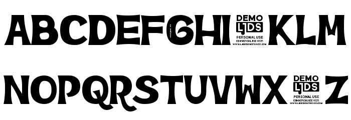 Dreams Adventure DEMO Font Litere mici