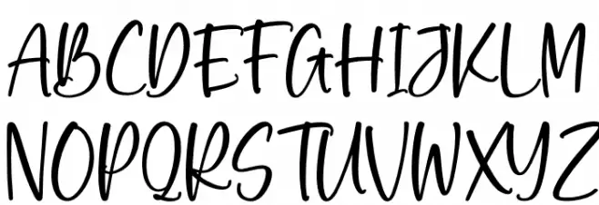 Dreams & Imagine Schriftart Groß