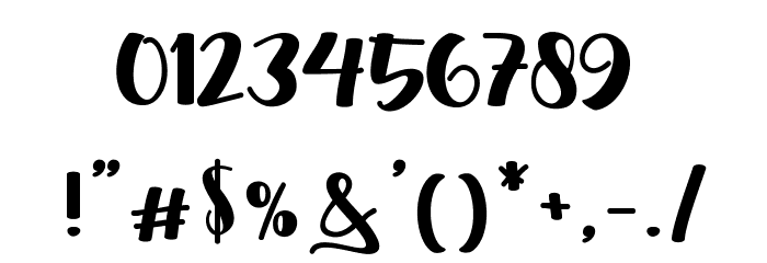 DreamsLiem Font OTHER CHARS