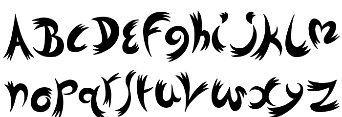 Dreams Font LOWERCASE