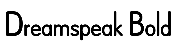 Dreamspeak Bold Font