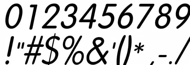 Dreamspeak Italic Fonte OUTROS PERSONAGENS