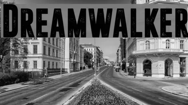 Dreamwalker Font examples