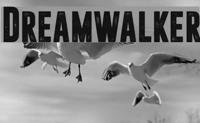 Dreamwalker Font examples