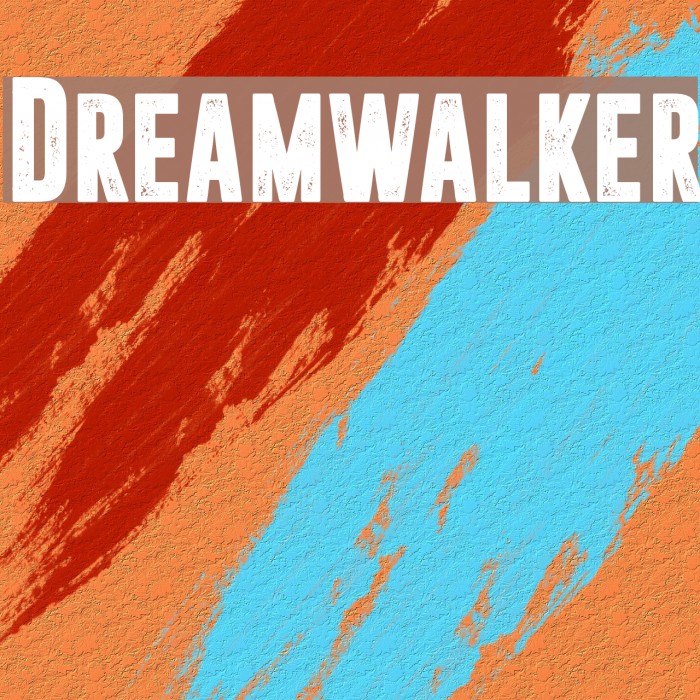 Dreamwalker Font examples