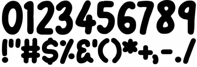 Dreamwalks Font OTHER CHARS