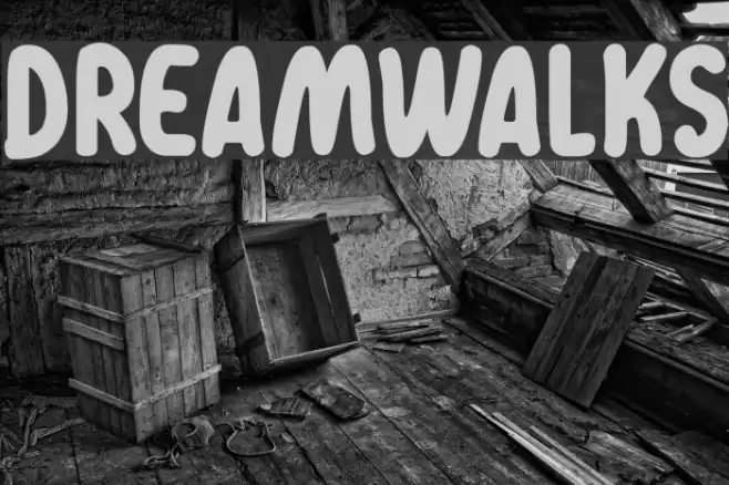 Dreamwalks Font examples