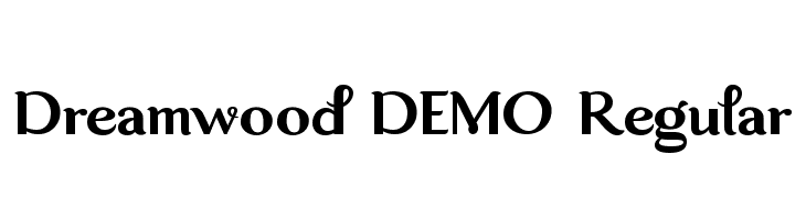Dreamwood DEMO Regular  Fuentes Gratis Descargar