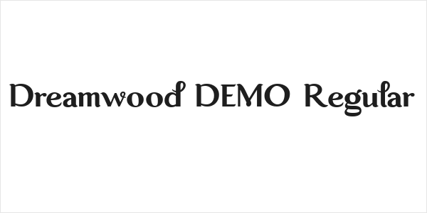 Dreamwood DEMO Regular Logo