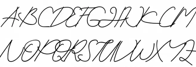 Dreamy Melodies Demo Font Litere mari