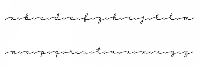 Dreamy Notes Script Fonte MAIÚSCULAS