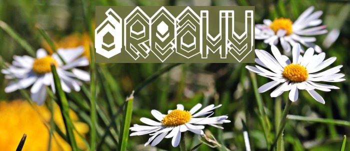 Dreamy Font examples