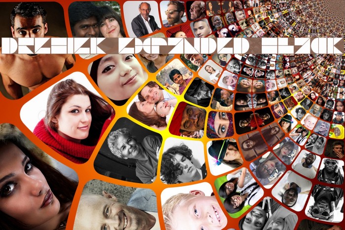 Drebiek Expanded Black Font examples