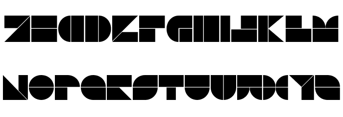 Drebiek Expanded Black Font LOWERCASE