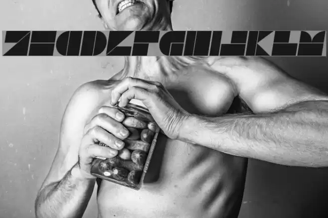 DrebiekExpandedItalic Font examples