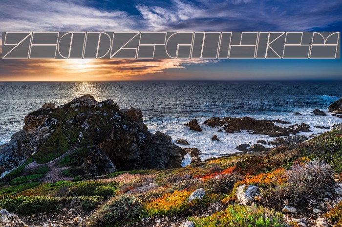 DrebiekExpandedOutlineItalic Example 1