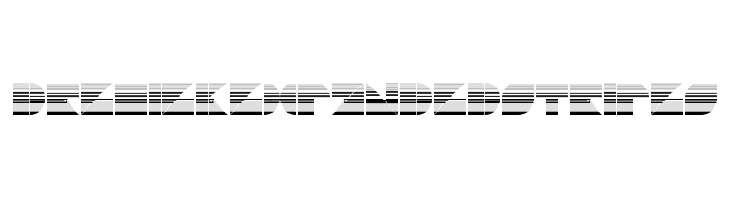 DrebiekExpandedStripes  免费字体下载