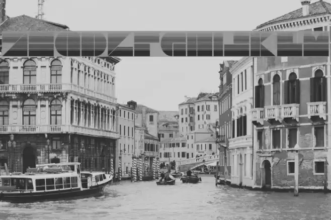 DrebiekExpandedStripes Font examples