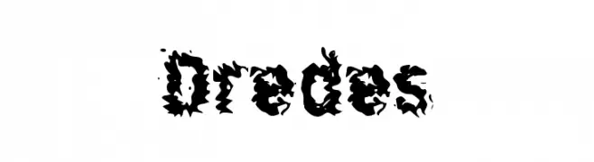 Dredes  Frei Schriftart Herunterladen