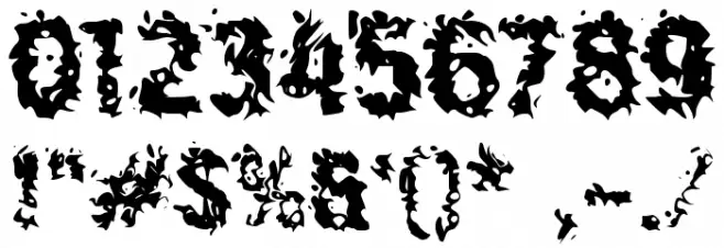 Dredes Font OTHER CHARS