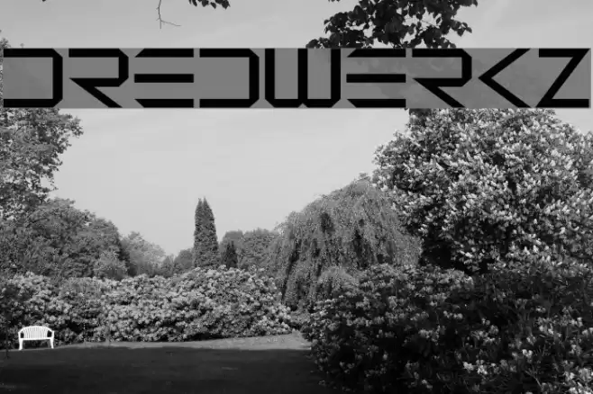 Dredwerkz Font examples
