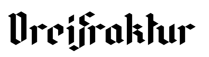 DreiFraktur Font - FFonts.net