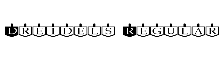 Dreidels Regular Caratteri