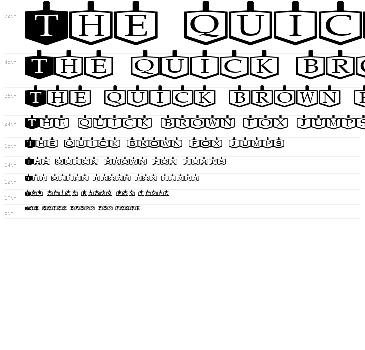 Dreidels Regular Waterfall