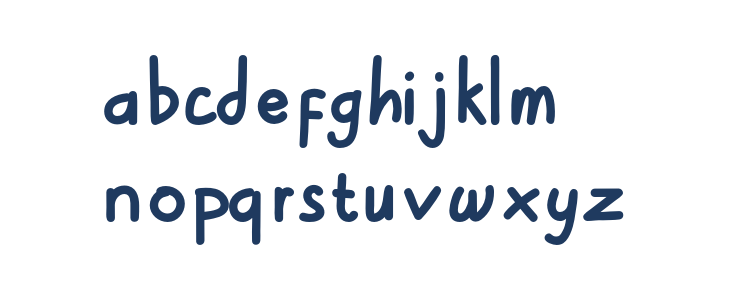 Dreiton-Demo Lowercase