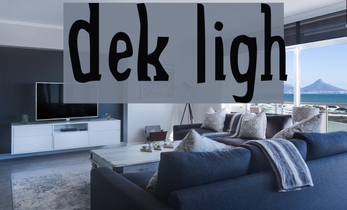 Drek Light Caratteri examples