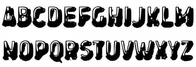 Drem Schriftart Groß