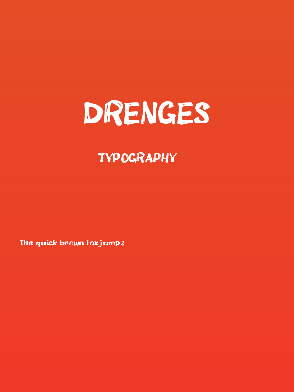 Drenges Poster