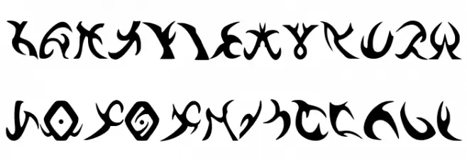 Drenn_s_Runes Polices MAJUSCULES