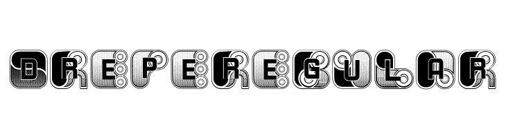 Drepe Regular  Скачать бесплатные шрифты
