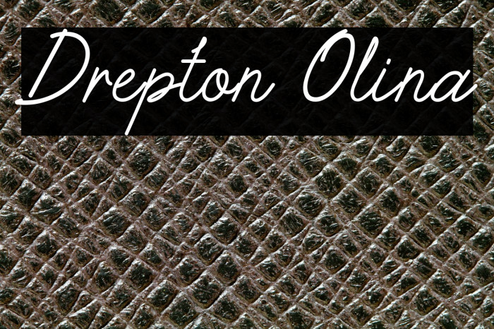 Drepton Olina Example 2