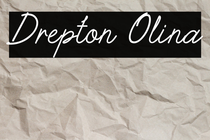 Drepton Olina Example 3