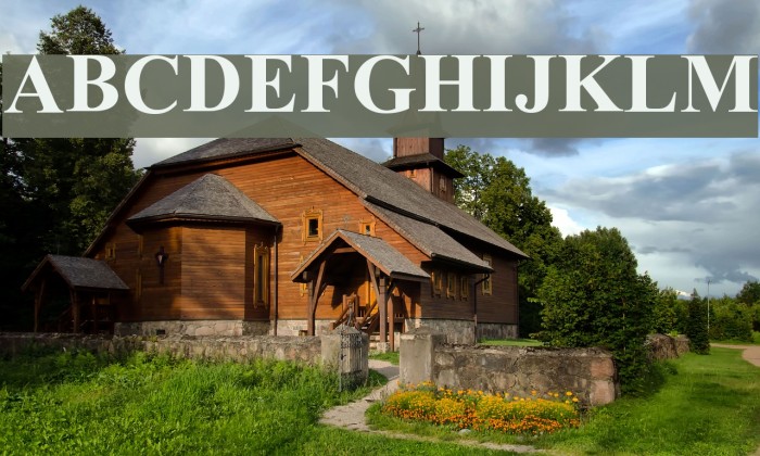 Dresden Font examples
