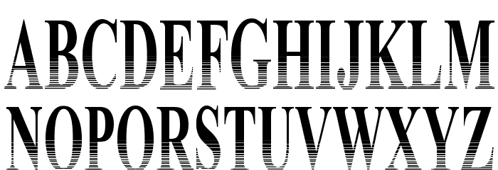 Dresden Font LOWERCASE