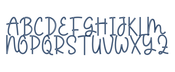 Dress Lines Demo Script Uppercase