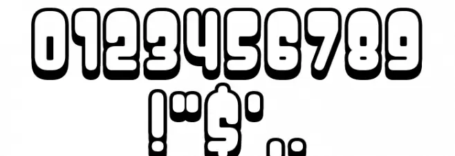 Dressed Regular Font OTHER CHARS