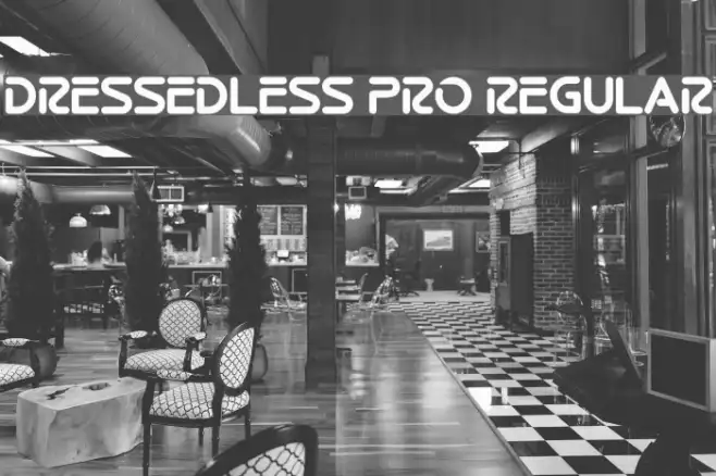 Dressedless Pro Regular Example 2