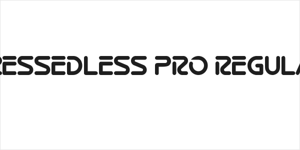 Dressedless Pro Regular Logo