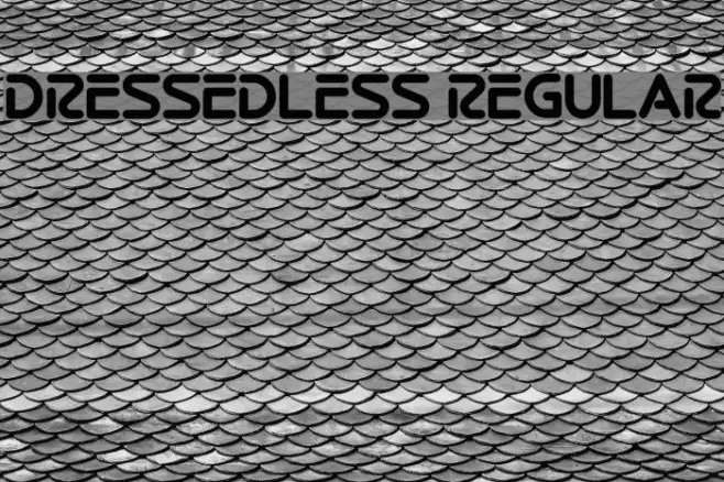 Dressedless Regular Example 1
