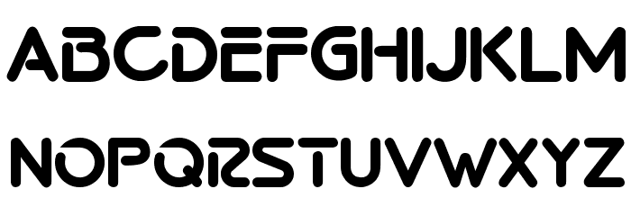 Dressedless Three Font LOWERCASE