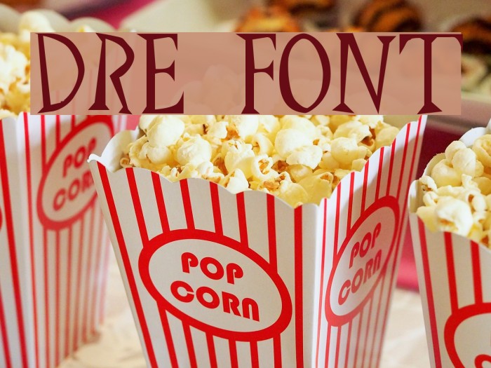 Drew Font examples