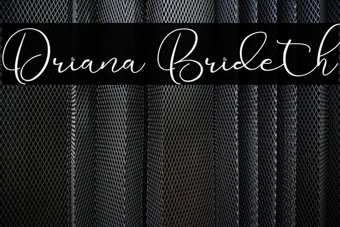 Driana Brideth Example 1