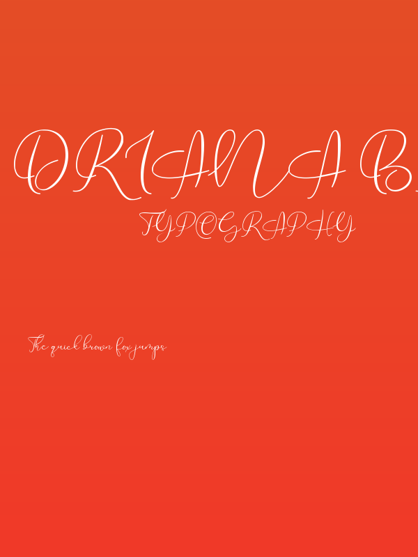 Driana Brideth Poster